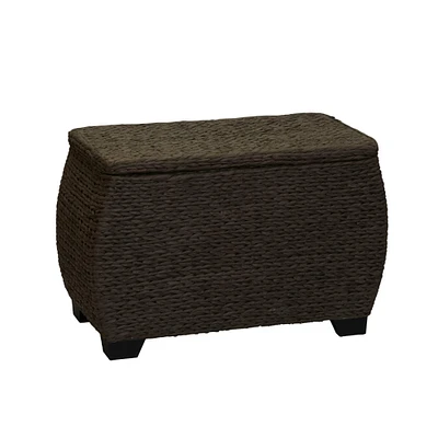 Household Essentials Curved Woven Storage Chest