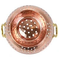 Gibson Home Rembrant 5.7" Copper Mini Colander