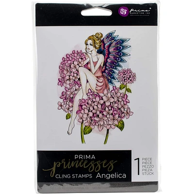 Prima® Princesses Angelica Cling Stamp
