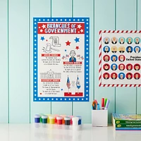 12 Packs: 2 ct. (24 total) Presidents & Branches of Government Posters by B2C™