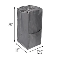 Honey Can Do Gray Laundry Hamper