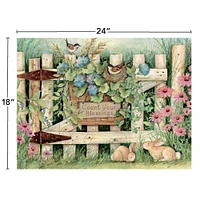 Lang Garden Gate 500 Piece Jigsaw Puzzle