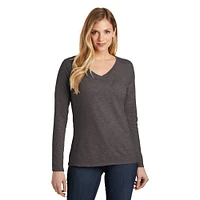 District® Very Important Tee® Long Sleeve V-Neck Women's T-Shirt