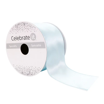 2.5" x 10yd. Satin Wired Ribbon by Celebrate It® Specialty