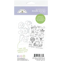 Doodlebug Design Inc.® Clear Spring Flower Girl Doodle Stamps