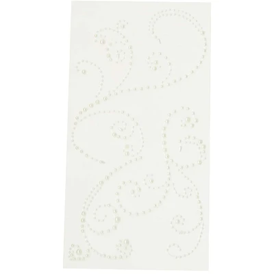 Pearl Scroll Stickers By Recollections™