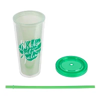 24oz. Palms Color Changing Tumbler by Celebrate It™