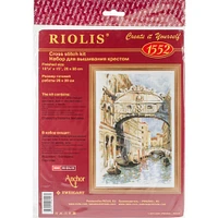 RIOLIS Venice Bridge Of Sighs Cross Stitch Kit