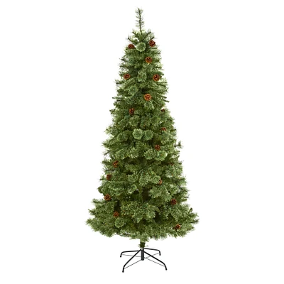 7ft. Unlit White Mountain Pine Artificial Christmas Tree