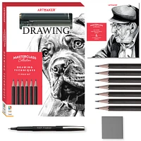 Hinkler Art Maker Masterclass Collection Drawing Techniques Kit