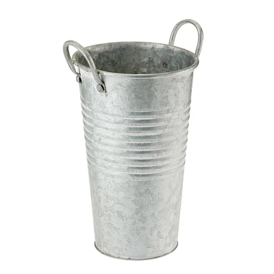 12 Pack: 10" Whitewashed Galvanized French Bucket by Ashland®