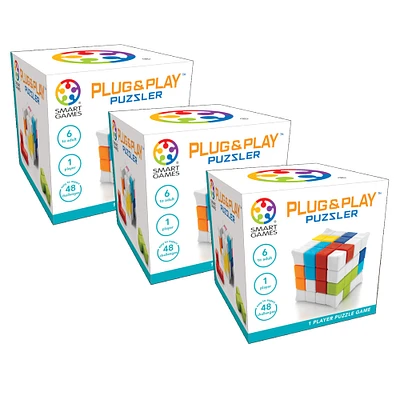Smart Games® Plug & Play Puzzler, 3ct.