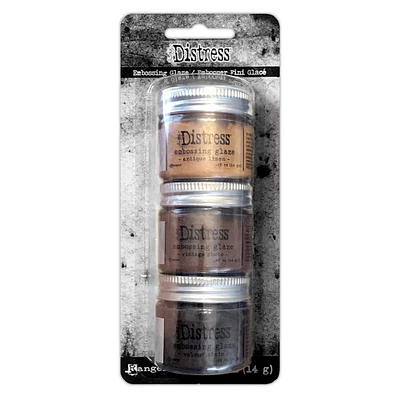 6 Packs: 3ct. (18 total) Tim Holtz Distress® #3 Embossing Glaze Set