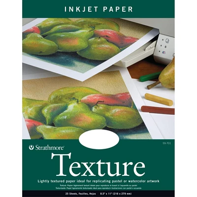 Strathmore® Texture Artist Inkjet Paper, 8.5" x 11"