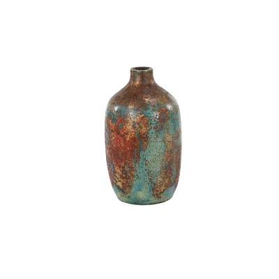 Multicolored Ceramic Rustic Vase