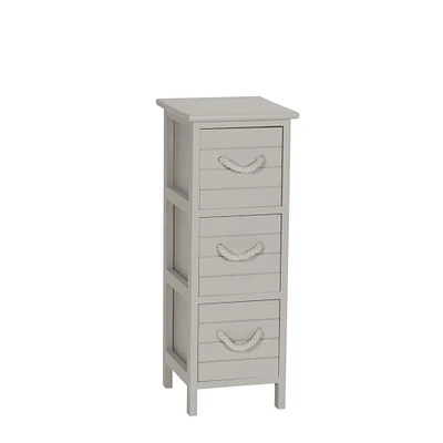 Household Essentials 26.5" Seaside 3-Drawer Chest