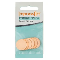 ImpressArt® Copper Circle Premium Stamping Blanks™, 3/4"