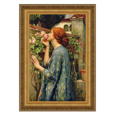 Design Toscano The Soul of the Rose Framed Canvas Replica Painting