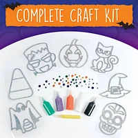 Creativity for Kids Halloween Easy Sparkle Window Art Kit