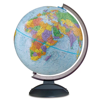 12" Globemaster Traveler Political Globe