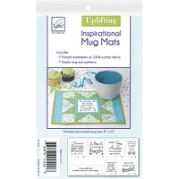 June Tailor® Uplifting Inspirational Mug Mats Kit