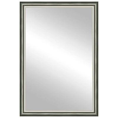 Timeless Frames® Cassia Champagne 24" x 37" Framed Mirror