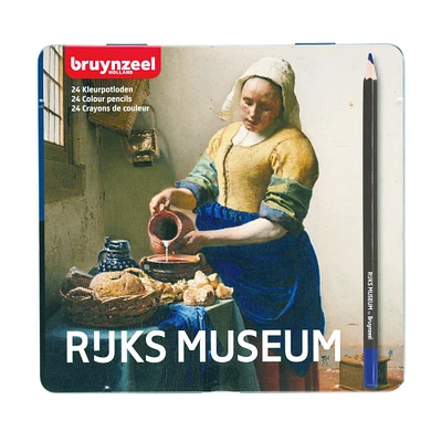 6 Pack: Bruynzeel Rijks Museum Colored Pencil Tin Set