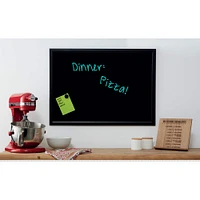 6 Pack: 23" x 32" Black Framed Magnetic Wet Erase Board by B2C®