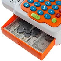 Toy Time Pretend Cash Register Supermarket Playset