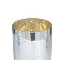 Silver Glam Candle Holder Set