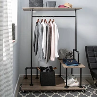 Organize It All Pipe Line Closet Organizer