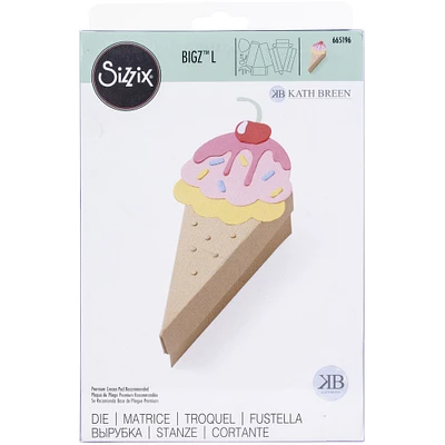 Sizzix® Bigz™ Kath Breen Box Ice Cream Die