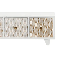 Gold Contemporary 3-Drawer Jewelry Box