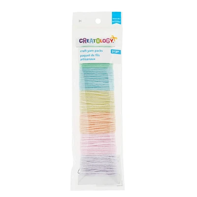 12 Pack: Pastel Colors Yarn Pack by Creatology™