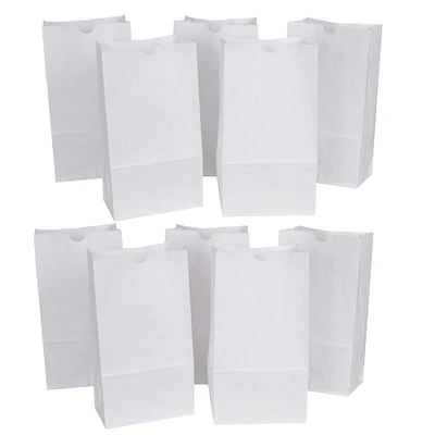 Rainbow® White Kraft Bags, 2 Packs of 50