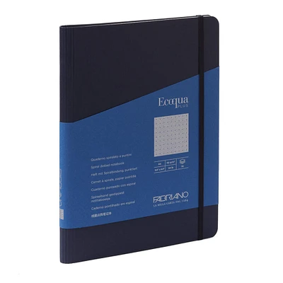 Fabriano® Ecoqua Plus Dotted A5 Hidden Spiral-Bound Notebook