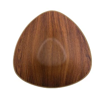 Luxe Party Mahogany Collection Large" Triangle Serving Bowl