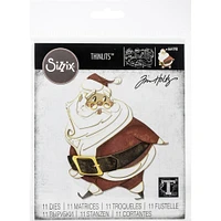 Sizzix® Thinlits® Jolly St. Nick Die Set by Tim Holtz®