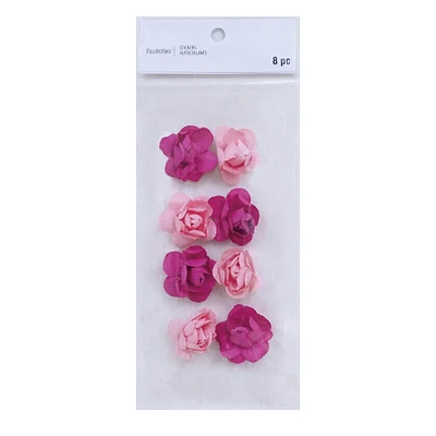 12 Packs: 8 ct. (96 total) 3D Rose Floral Stickers by Recollections™