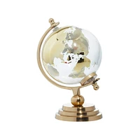 CosmoLiving by Cosmopolitan Gold Glass Traditional Globe