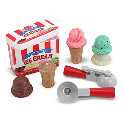Melissa & Doug® Scoop & Stack Ice Cream Cone Playset