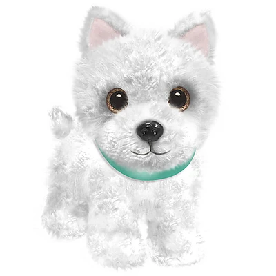 First and Main Wuffles 7" Westie Plush Dog