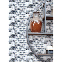 InHome Mystical Navy Peel & Stick Wallpaper