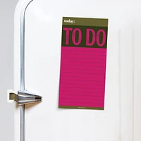 TF Publishing Pink Big To Do Memo Magnet Pad