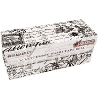 49 And Market Curators Essential 4'' Letterbox Washi Tape Roll, 33ft.