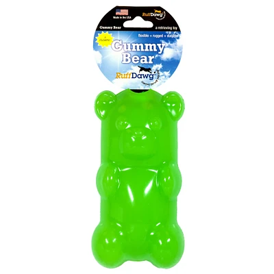 Ruff Dawg™ Gummy Bear Rubber Indestructible Retrieving Dog Toy