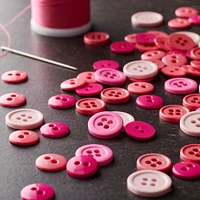 Favorite Findings™ Buttons, Pink Assortment