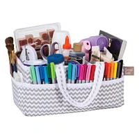 Trend Lab® Dove Gray Chevron Storage Caddy