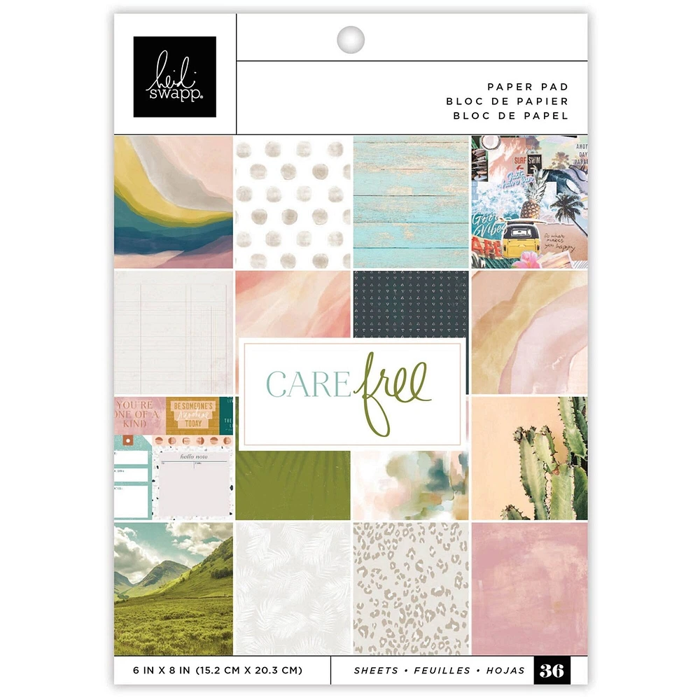 Heidi Swapp™ Care Free Paper Pad, 6" x 8"