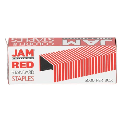 JAM Paper Standard Size Staples, 5,000ct.